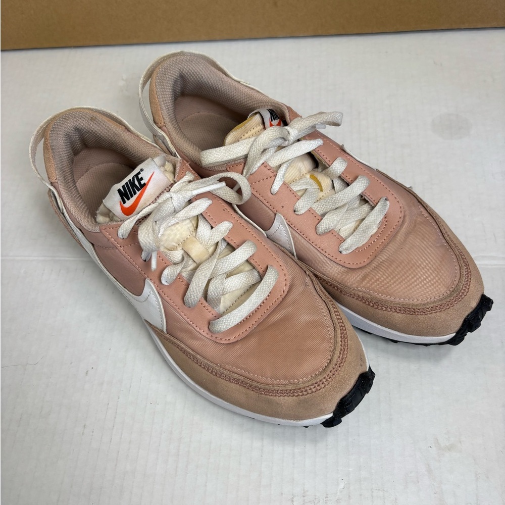 Nike Women's Waffle Debut Mauve Blush Pink White Air sz 7.5 - Picture 2 of 15